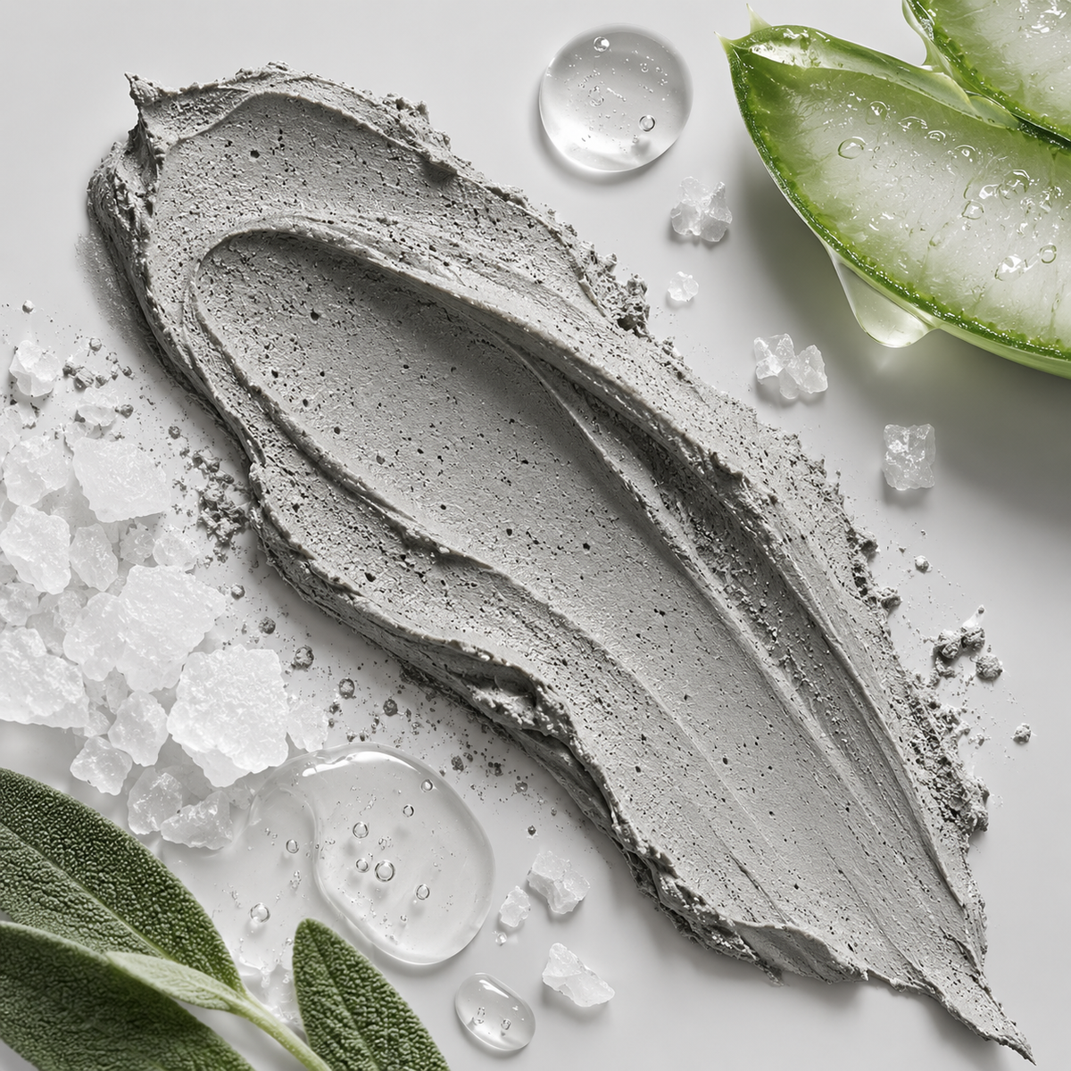 Tonmaske für Poren und Mitesser