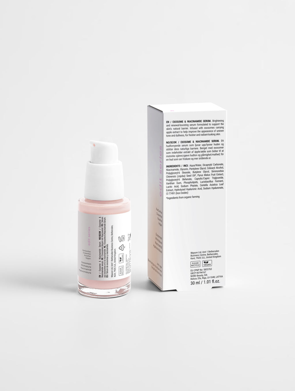 Exosom- und Niacinamid-Serum